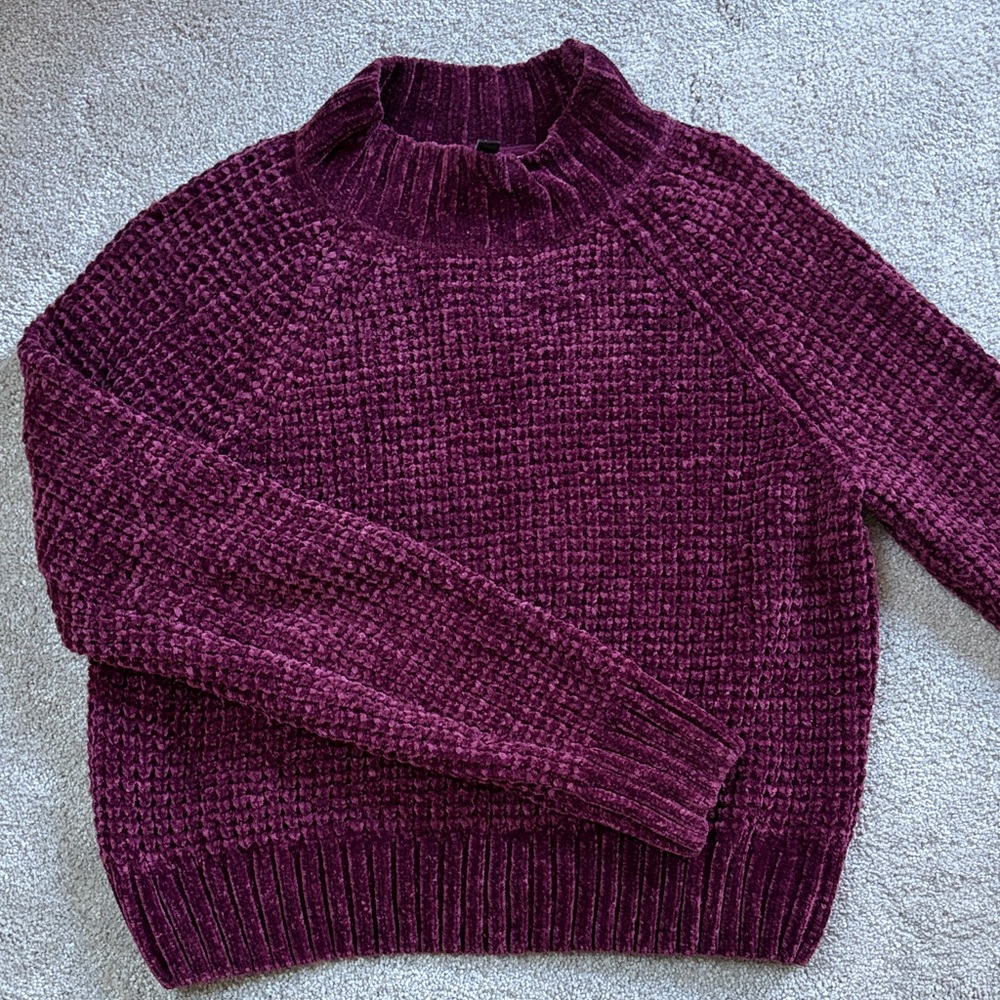 Velour Sweater